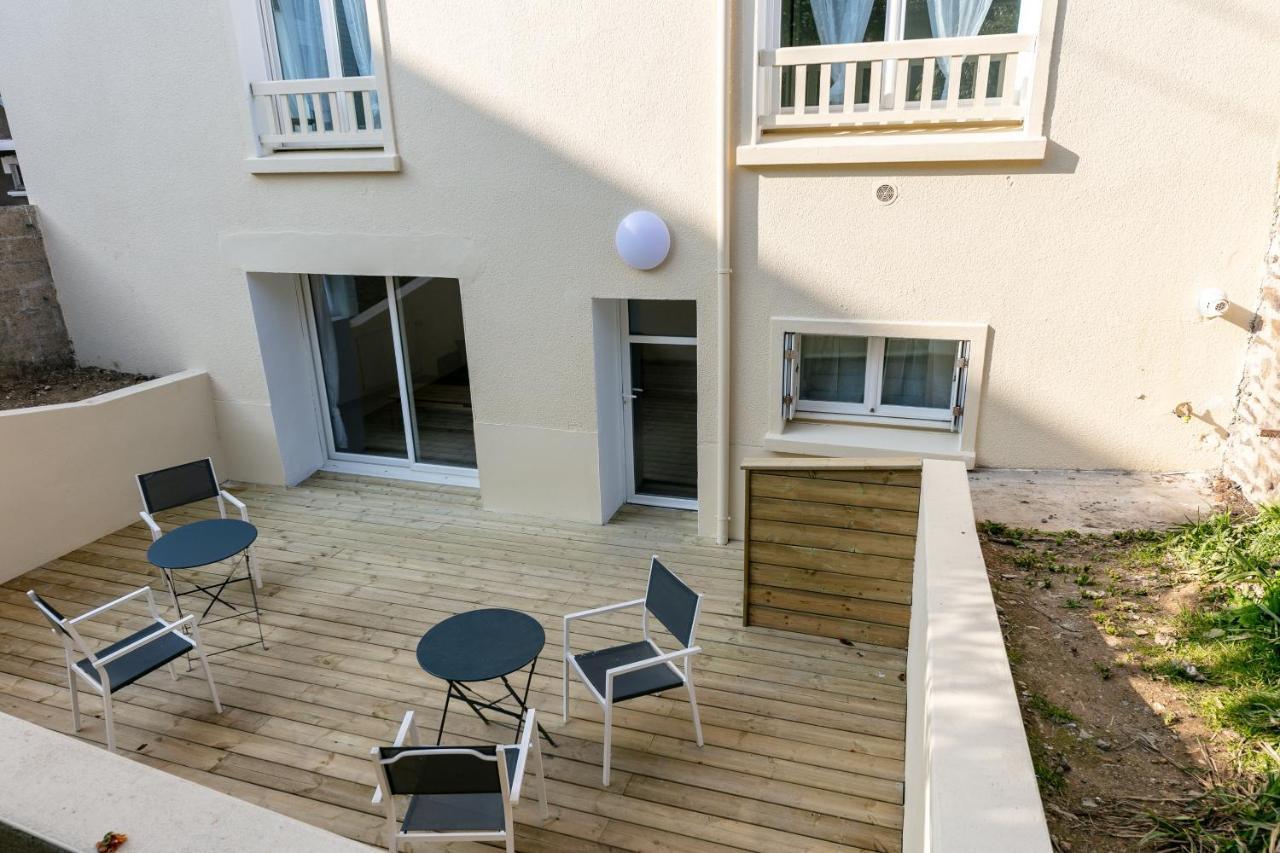La Bergere De Domremy Chambre Spacieuse Avec Sdb Privative, Espace Partages Cuisine, Salon Et Terrasse Brest Exterior foto